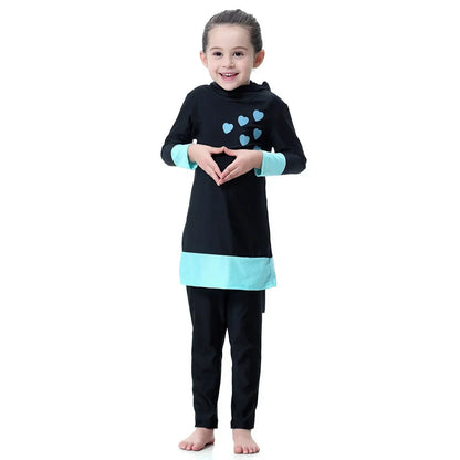 2 Piece Girl's Burkini