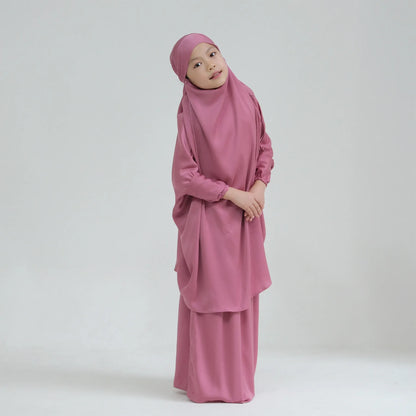 Girls Two Piece Jilbab Set