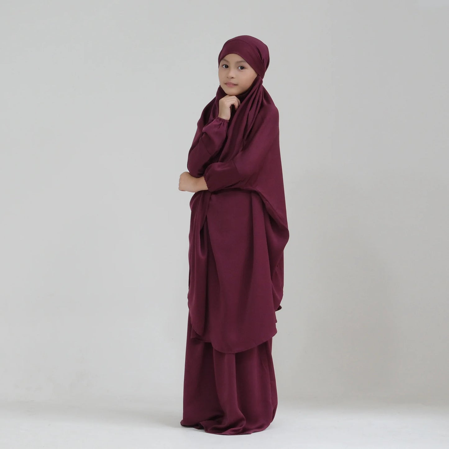 Girls Two Piece Jilbab Set