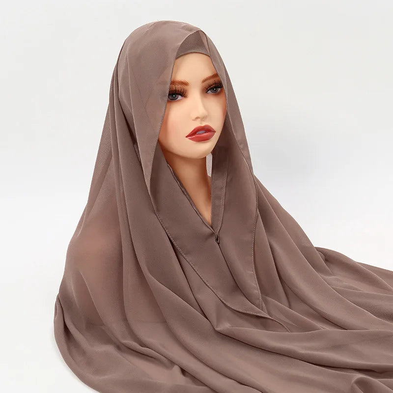 Instant Chiffon Hijab
