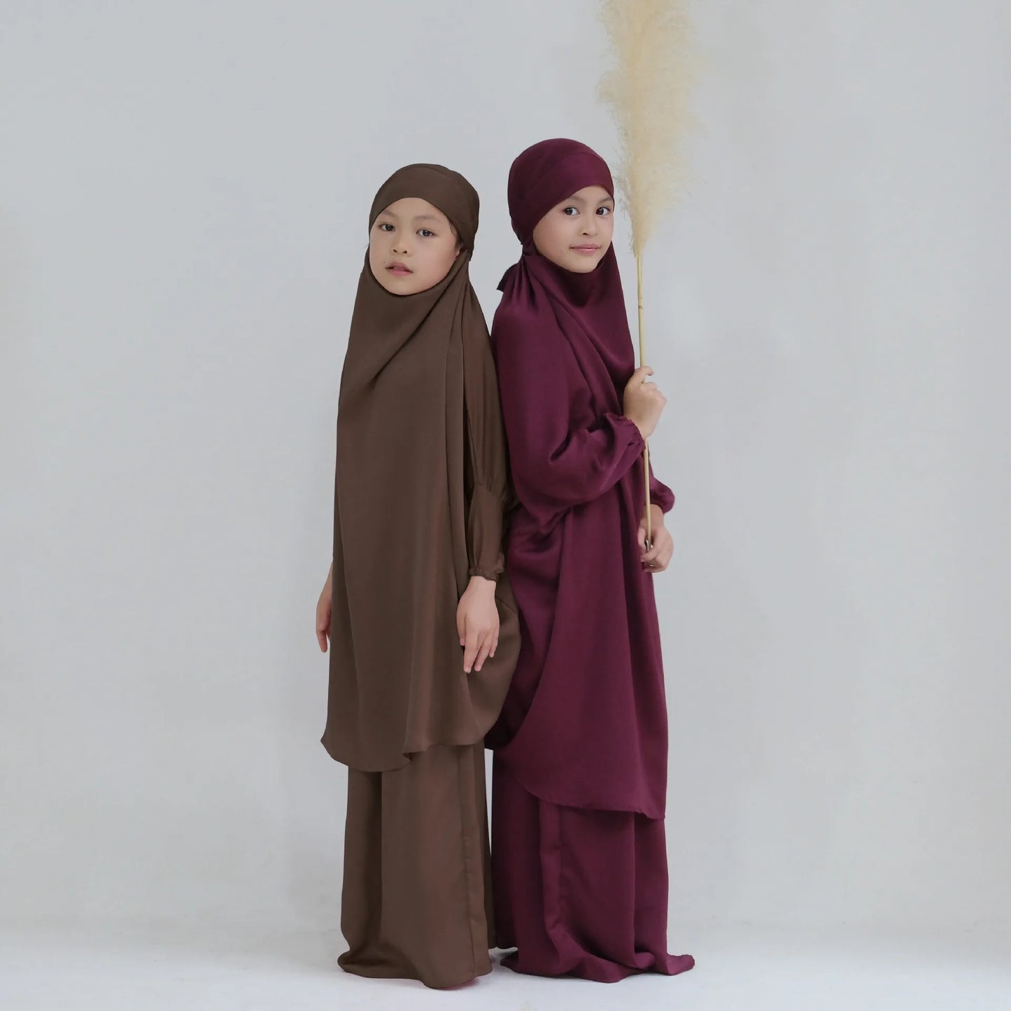 Girls Two Piece Jilbab Set