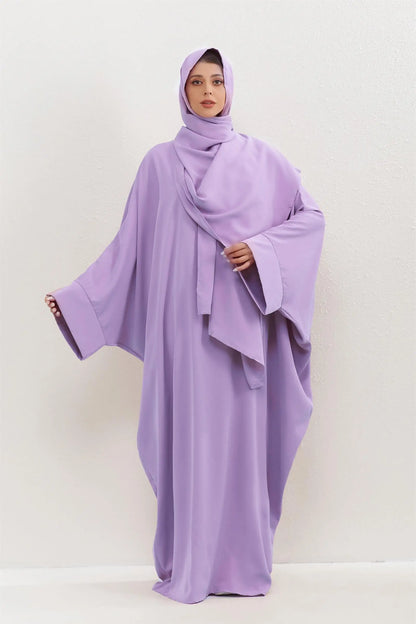 Two Piece Abaya and Matching Hijab