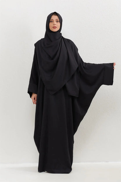 Two Piece Abaya and Matching Hijab