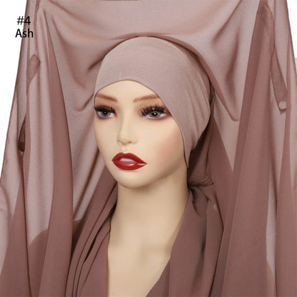 Instant Chiffon Hijab