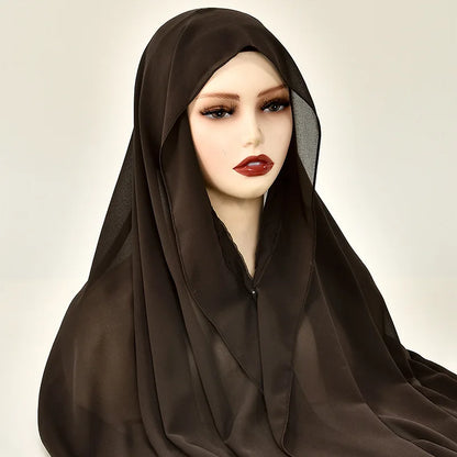 Instant Chiffon Hijab