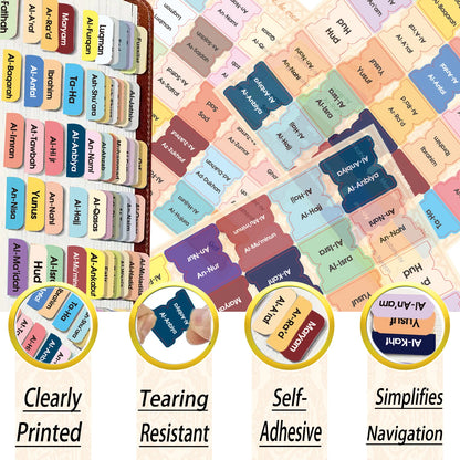 Qur'an Mushaf Tabs