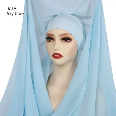 Instant Chiffon Hijab