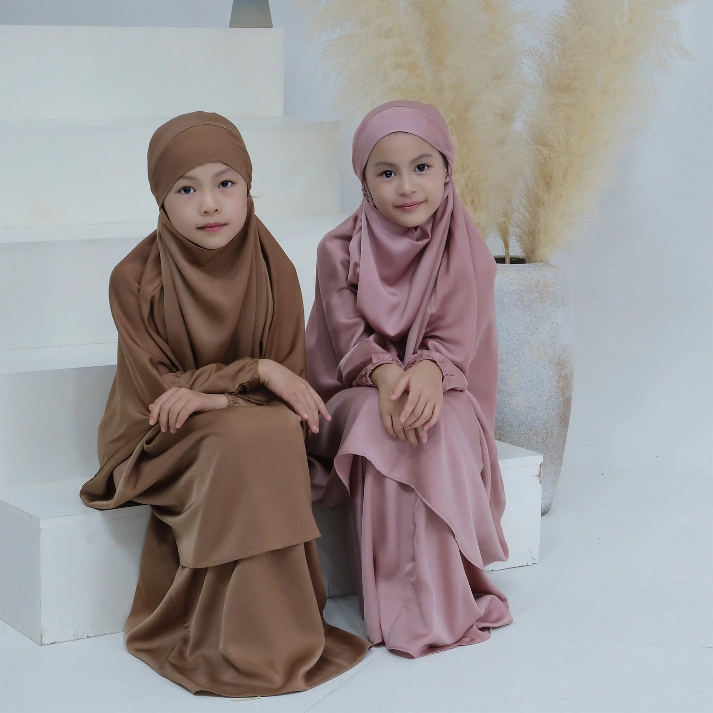 Girls Two Piece Jilbab Set
